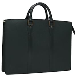 Louis Vuitton-LOUIS VUITTON Taiga Porte Documents Rozan Bag Epicea M30054 LV Auth BD388-Other