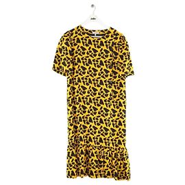 Céline Abito in cotone giallo Giallo