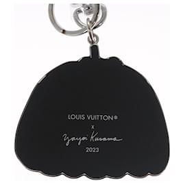 Louis Vuitton-LOUIS VUITTON LVxYK Porte Cles Pumpkin Key Ring metal Silver M01103 Auth 109804S-Silvery