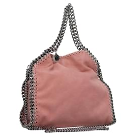 Autre Marque-Stella MacCartney Chain Falabella Shoulder Bag polyester Pink Auth am7898-Pink