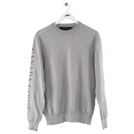 Canada Goose Gray wool sweater Grey