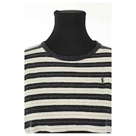 Saint Laurent-Beige T-shirt-Beige