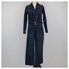 Dior-DIOR Trousers T.FR 4 Cotton-Blue