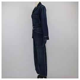 Dior-DIOR Trousers T.FR 4 Cotton-Blue