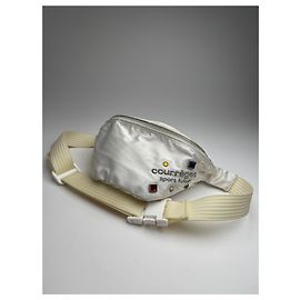 COURREGES Handtaschen T. Polyester Silber