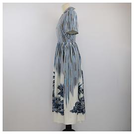 Dior-DIOR Dresses T.FR  Silk-Blue