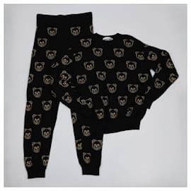 Moschino-MOSCHINO Trousers T.FR  Synthetic-Black