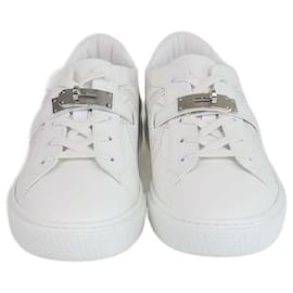 Hermès-HERMES Trainers T.EU  Leather-Other