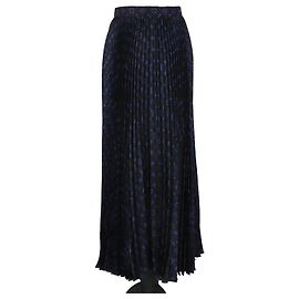 LOUIS VUITTON Skirts T.FR 100 Silk Blue
