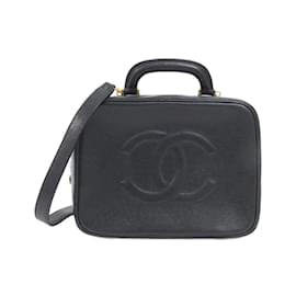 Chanel-Chanel Caviar Leather Handbag-Black