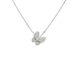 Van Cleef & Arpels-Van Cleef & Arpels Fauna de Papillon K18WG White Gold Necklace-Other