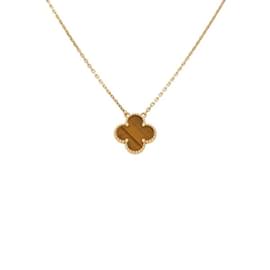 Van Cleef & Arpels-Van Cleef & Arpels Alhambra K18YG Yellow Gold Necklace-Other