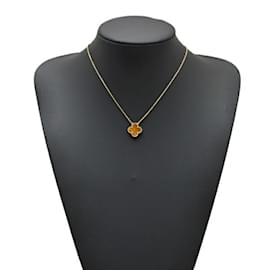 Van Cleef & Arpels-Van Cleef & Arpels Alhambra K18YG Yellow Gold Necklace-Other