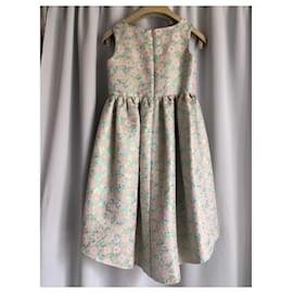 Bonpoint-BONPOINT Robe de cocktail enfant luxe neuf avec étiquette 10 ANS-Multicolore