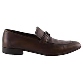 Berluti-Mocassins de couro-Marrom
