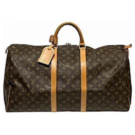 Louis Vuitton-Louis Vuitton Keepall 55-Brown