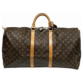 Louis Vuitton-Louis Vuitton Keepall 55-Brown