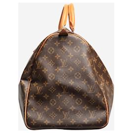 Louis Vuitton-Brown 1997 Monogram Keepall 55-Brown