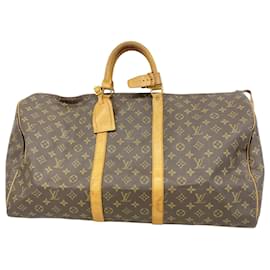 Louis Vuitton-Louis Vuitton Keepall 55-Brown