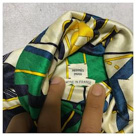 Hermès-Turtle neck silk hermes-Multiple colors
