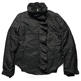 Weekend Max Mara Black Polyamide Double Layer Jacket Black