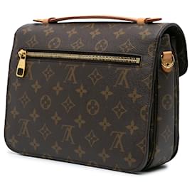 Louis Vuitton-Louis Vuitton Brown Monogram Pochette Metis-Brown