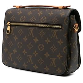 Louis Vuitton-Louis Vuitton Brown Monogram Pochette Metis-Brown