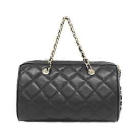 Chanel-Chanel Timeless Classic Line AP4474 Handbag-Black