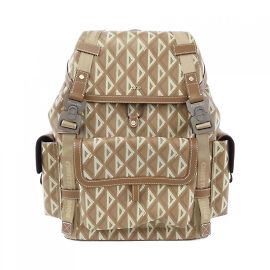 Zaino beige e marrone Christian Dior Marrone Beige