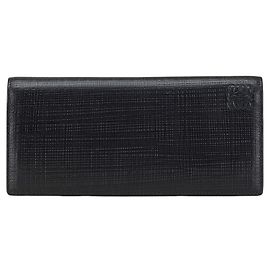 Loewe Anagram Bi-fold Wallet Black