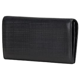 Loewe-Loewe Anagram Bi-fold Wallet-Black