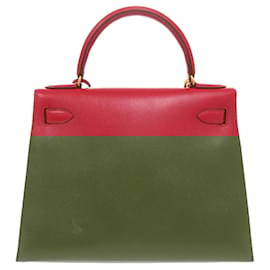 Hermès-Hermès Kelly 28-Red
