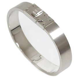 Hermès Bracciale da uomo Hermes Kelly in metallo argento Argento