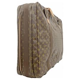 Louis Vuitton-Bolsa Boston Monograma Satellite 70 Louis Vuitton-Marrom