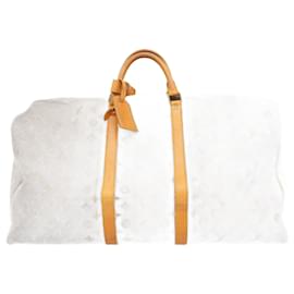 Louis Vuitton-Bolsa Boston Keepall 60 Monograma Louis Vuitton-Marrom