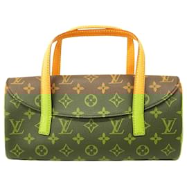 Louis Vuitton-Bolsa Monogram Sonatine da Louis Vuitton-Marrom