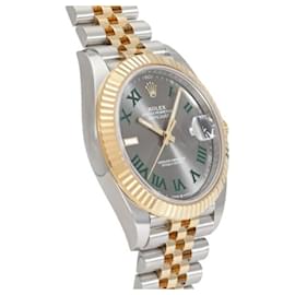 Rolex-Rolex Datejust 41 126333 Slate Green Roman Dial Men's Watch-Other