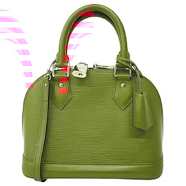 Louis Vuitton-Bolsa de mão Epi Alma BB Louis Vuitton-Vermelho