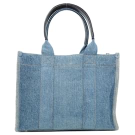 Balenciaga-Balenciaga Denim Handbag-Blue