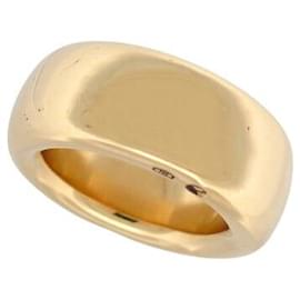 Pomellato-POMELLATO ICONIC RING LARGE 52 IN 18K YELLOW GOLD 18.8 GR-Golden