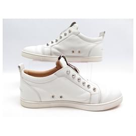 Christian Louboutin-CHRISTIAN LOUBOUTIN SHOES F.A.V FIQUE AT WILL 3200465 42 SNEAKERS-White