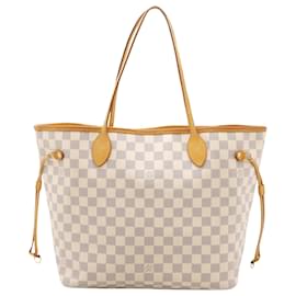 Louis Vuitton-Louis Vuitton Neverfull MM-White