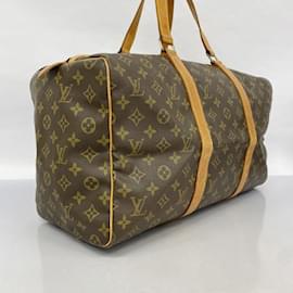Louis Vuitton-Bolsa Boston Monograma Sax Pool 45 da Louis Vuitton-Marrom