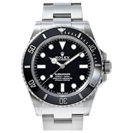 Rolex-Rolex Submariner 124060 Black Dial Men's Watch-Other