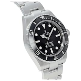 Rolex-Rolex Submariner 124060 Black Dial Men's Watch-Other