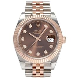 Rolex-Rolex Datejust 41 126331G Chocolate Dial Watch-Other