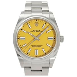 Rolex-Rolex Oyster Perpetual 41 Yellow Bar Dial Watch-Other