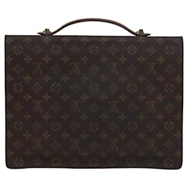 Louis Vuitton-LOUIS VUITTON Monogram Porte Documents Bandouliere Bag M53338 Auth BD099-Monogram