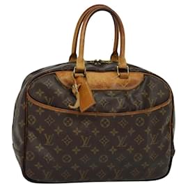 Louis Vuitton-LOUIS VUITTON Monogram Deauville Hand Bag M47270 LV Auth KD016-Monogram