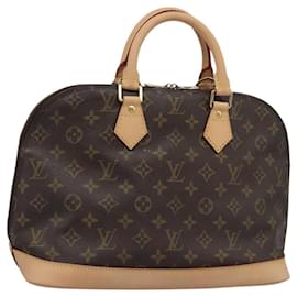 Louis Vuitton-LOUIS VUITTON Monogram Alma Hand Bag M51130 LV Auth PP296-Monogram